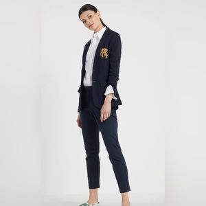 LAUREN (RALPH LAUREN) No-Iron White Button-down Shirt